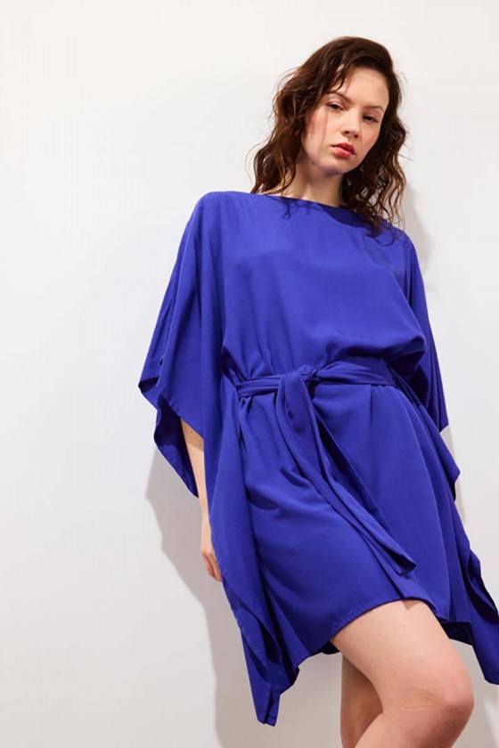 KIMONO SHORT DRESS
